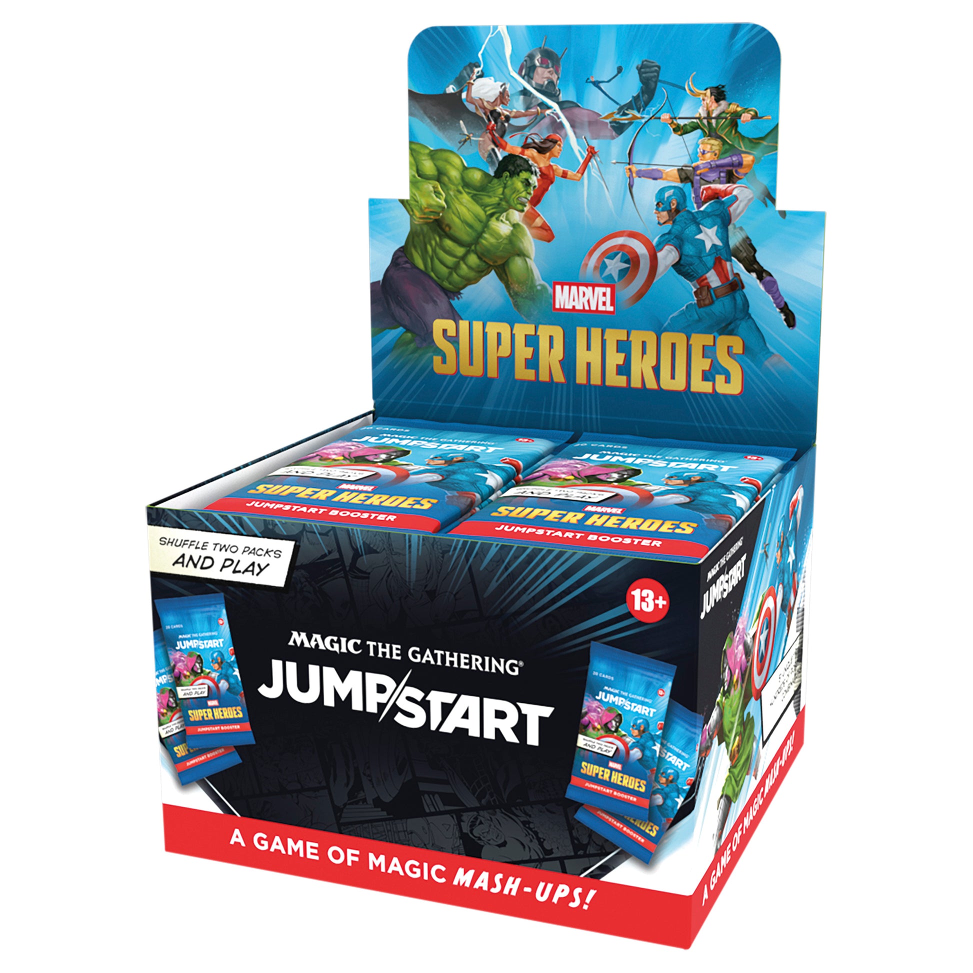 Magic: The Gathering| Marvel Super Heroes - Jumpstart Booster Box - VGMX