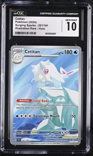 Cetitan - Surging Sparks - Illustration Rare - GEM MINT 10