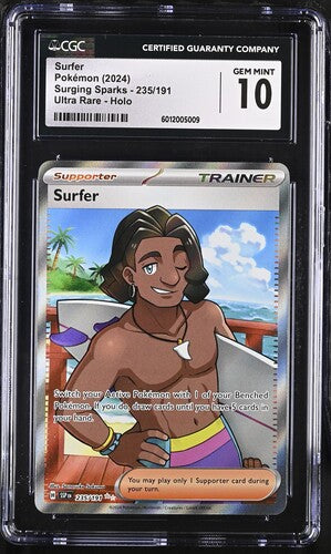 Surfer - Surging Sparks - Ultra Rare - GEM MINT 10