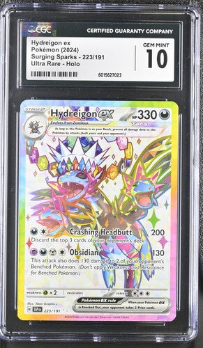 CGC 10 Hydreigon ex 228/191 - Surging Sparks