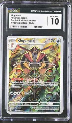 CGC 10 Kingambit 220/198 - Scarlet & Violet