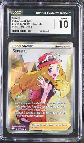 CGC 10 Serena 193/195 - Silver Tempest