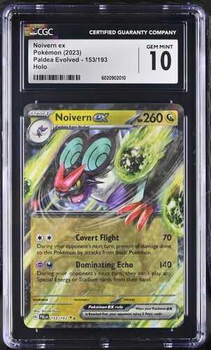 CGC 10 Noivern ex 153/193 - Paldea Evolved