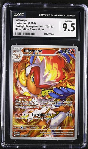 CGC 9.5 Infernape 173/167 - SV Twilight Masquerade