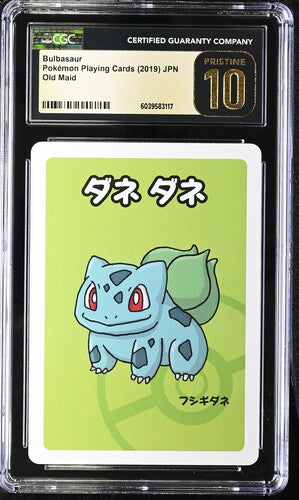 Pokemon: Bulbasaur - Old Maid - CGC Pristine 10