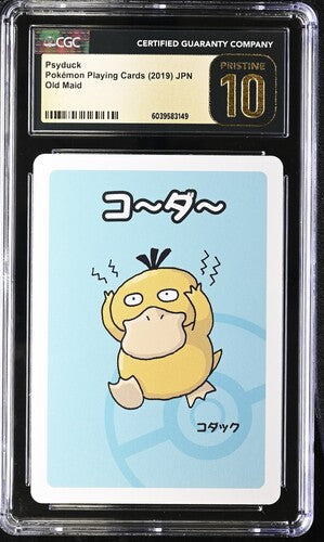 Pokemon: Psyduck - Old Maid - CGC Pristine 10
