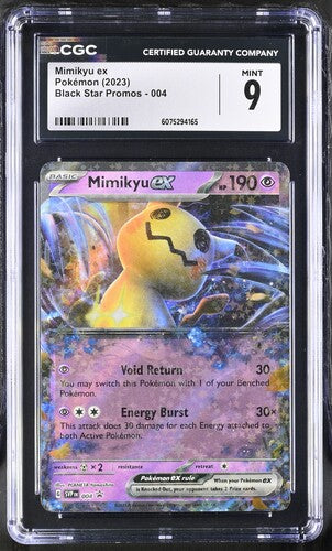 Pokemon: Mimikyu ex - Black Star Promo - CGC 9 - VGMX