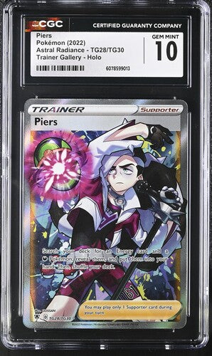 Pokemon: Piers - TG28/TG30 - Astral Radiance - CGC 10