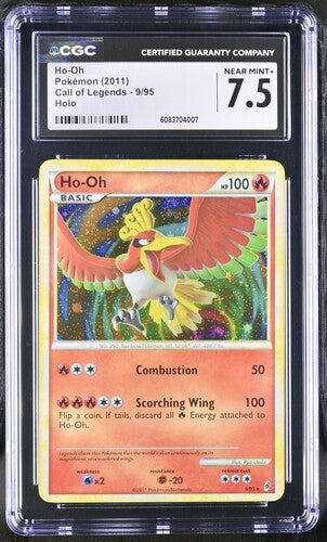 Pokemon: Ho-Oh - 9/95 - Call of Legends - CGC 7.5