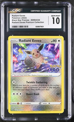 Pokemon: Radiant Eevee - SWS230 - Black Star Promos - CGC 10