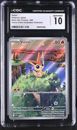 Pokemon: Victini - Black Star Promo - CGC 10 - VGMX