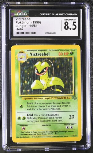 Pokemon: Victreebel - 14/64 - Jungle - CGC 8.5