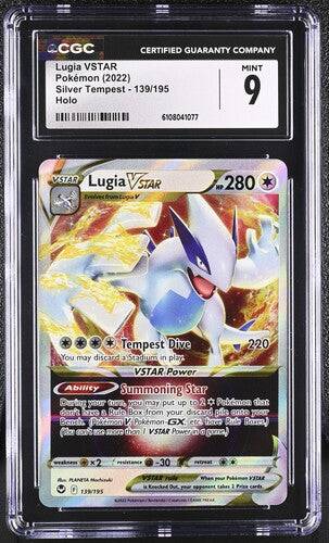 Pokemon: Lugia Vstar - 139/195 - CGC 9 - VGMX