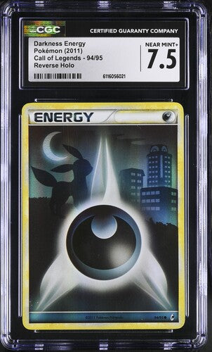 Pokemon: Darkness Energy - 94/94 - Call of Legends (Rev Holo) - CGC 7.5 - VGMX