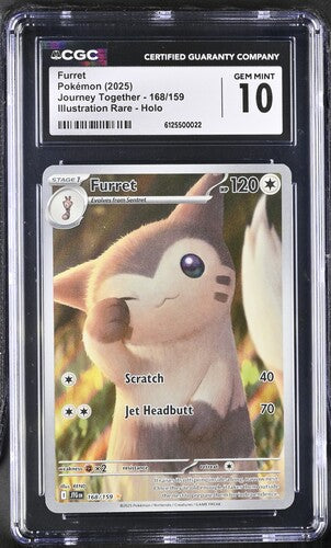 Pokemon: Furret- Journey Together - CGC 10 - VGMX