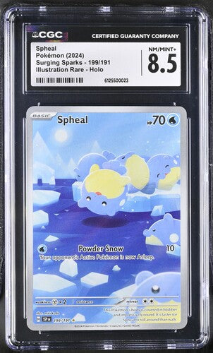 Pokemon: Spheal - Surging Sparks - CGC 8.5 - VGMX