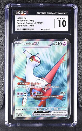 Pokémon: Latias ex - 220/191 - CGC 10 - VGMX
