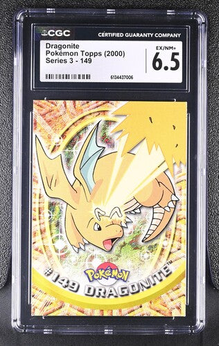 Pokémon: Dragonite - 149 - CGC 6.5