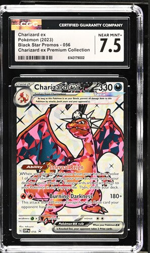 Pokémon: Charizard ex - 056 - CGC 7.5