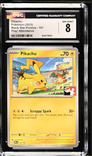 Pokémon: Pikachu - 101 - CGC 8