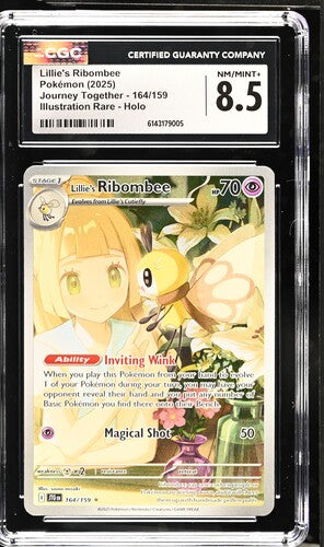 Pokémon: Lillie's Ribombee - 164/159 - CGC 8.5