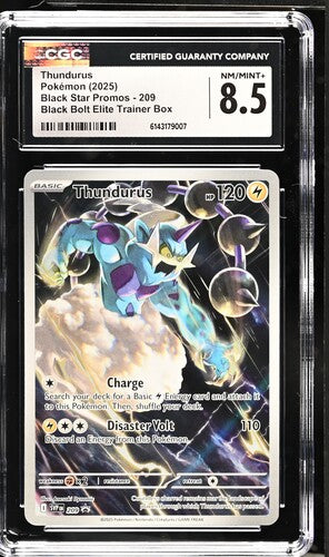 Pokémon: Thundurus - 209 - CGC 8.5