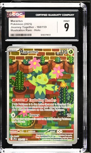 Pokémon: Maractus - 160/159 - CGC 9