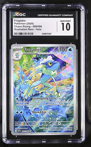 Pokémon: Frogadier - 089/086 - CGC 10 - VGMX
