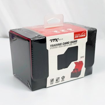 TTX Tech TCG 200 Card Storage Deck Box & Dice Tray