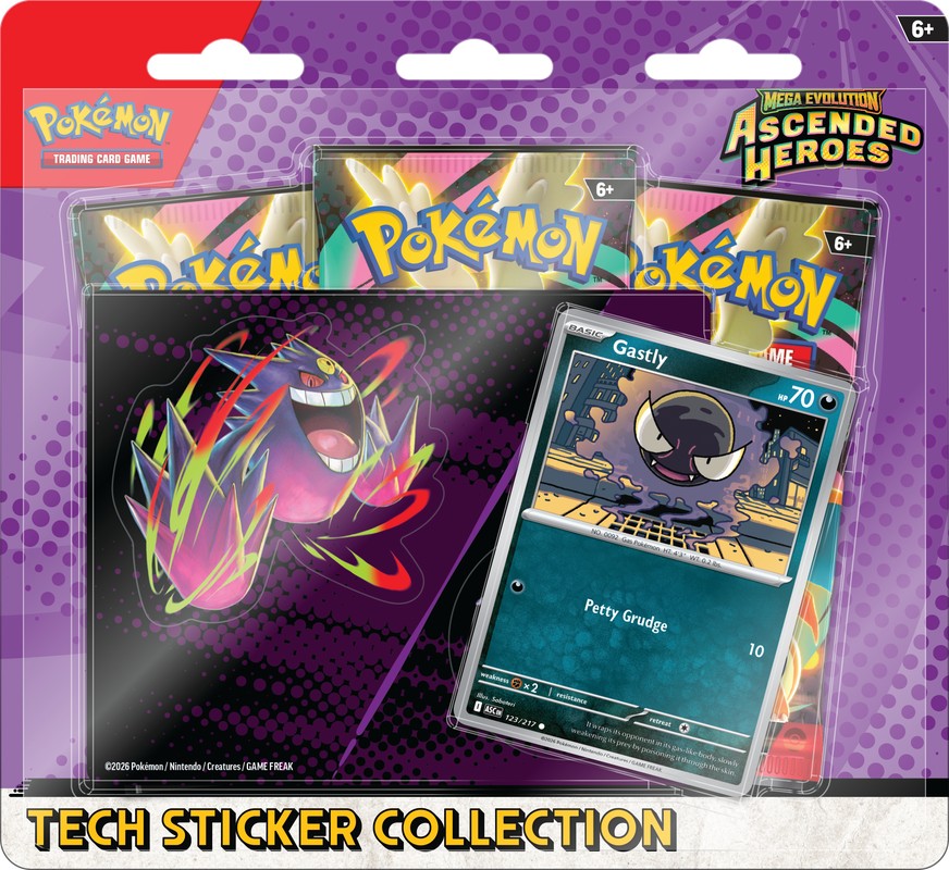 Pokémon: Ascended Heroes - Tech Sticker Collection - Limit One Per Customer