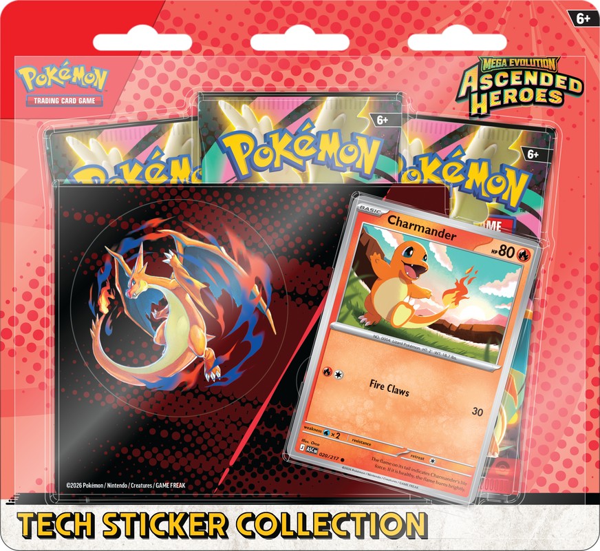 Pokémon: Ascended Heroes - Tech Sticker Collection - Limit One Per Customer