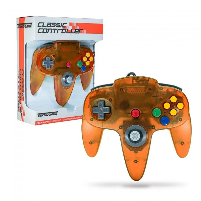 N64 Wired Controller - TeknoGame Classic - VGMX