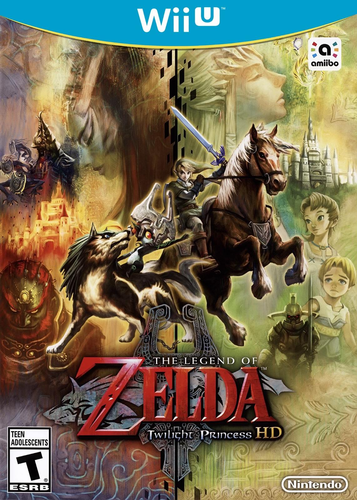 The Legend of Zelda Twilight Princess HD Nintendo Wii U - Used Games