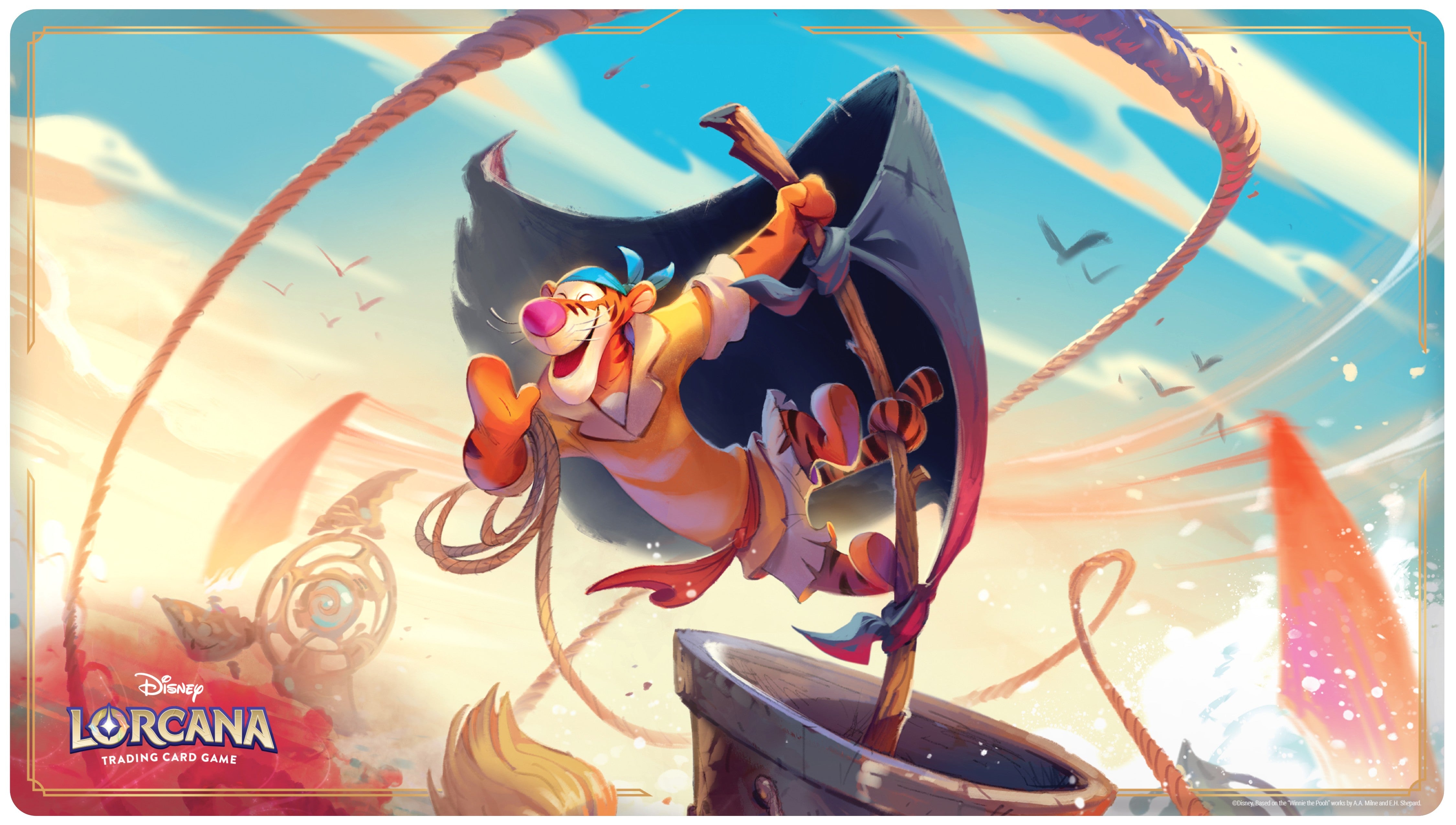 Lorcana: Archazia's Island Playmat - Tigger, In the Crow's Nest