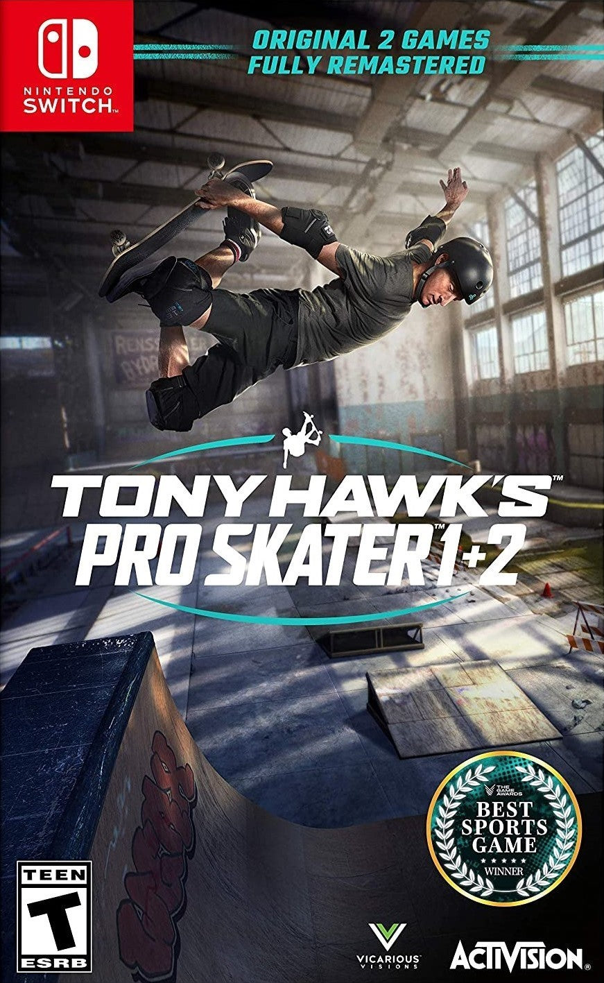 Tony Hawk's Pro Skater 1+2 Nintendo Switch - Used Games
