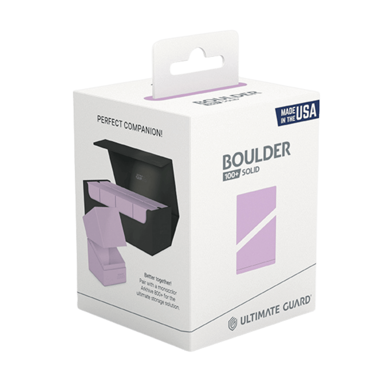 Ultimate Guard: Boulder 100+ Solid Lavender Purple