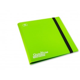 Ultimate Guard 12-Pocket Quadrow Flexxfolio Light Green