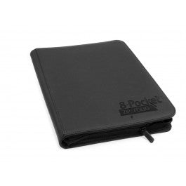 Ultimate Guard 8-Pocket Zipfolio Xenoskin Black