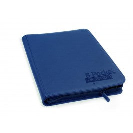 Ultimate Guard 8-Pocket Zipfolio Xenoskin Dark Blue