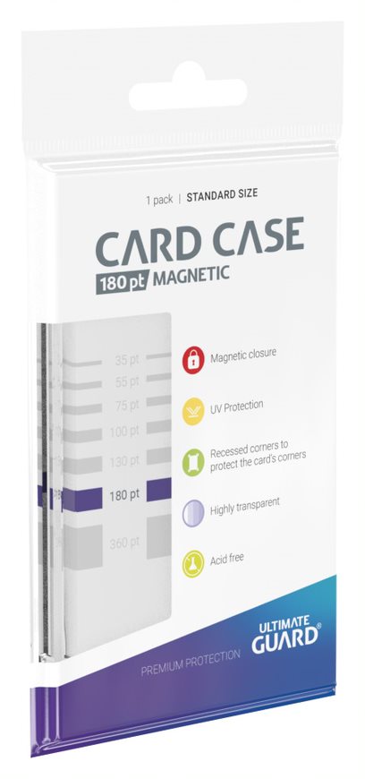 Magnetic Sports Card Case 180 Point