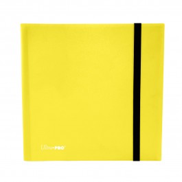 Ultra Pro PRO Binder 12 Pocket Eclipse Lemon Yellow - VGMX