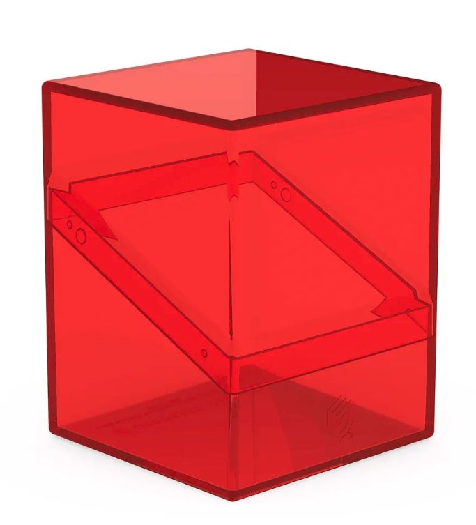 Ultimate Guard: Boulder 100+ Clear - Ruby Deck Box - VGMX