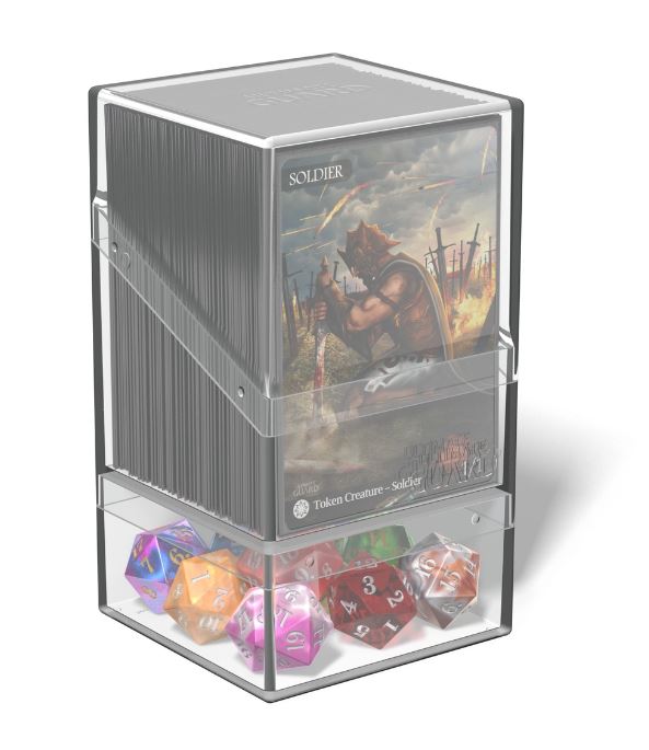 Ultimate Guard Boulder N Tray 100+ Deck Box - Clear - VGMX
