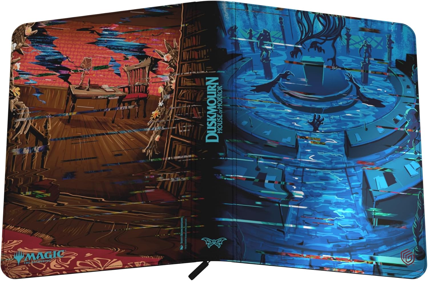 Ultimate Guard Zipfolio: 360 Xenoskin Magic: The Gathering Duskmourn - Restricted Office - VGMX