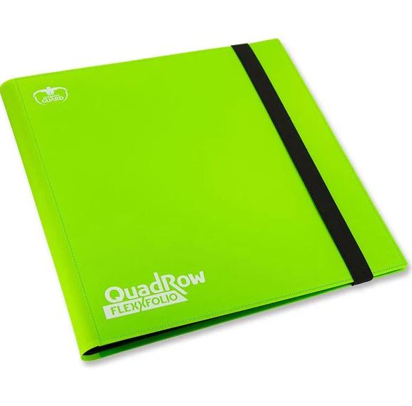 Ultimate Guard 12-Pocket Quadrow Flexxfolio Light Green - VGMX