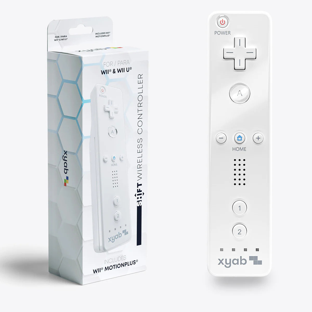 Wireless Wii Controller - White (MOTION PLUS)