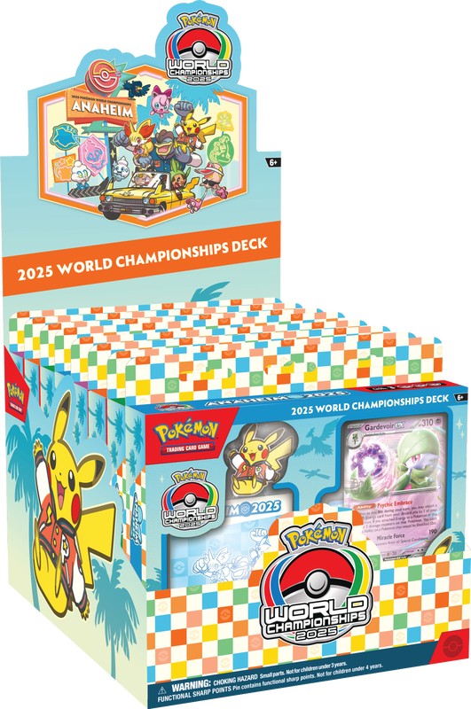 Pokémon TCG: 2025 World Championships Deck (Styles Vary) - VGMX