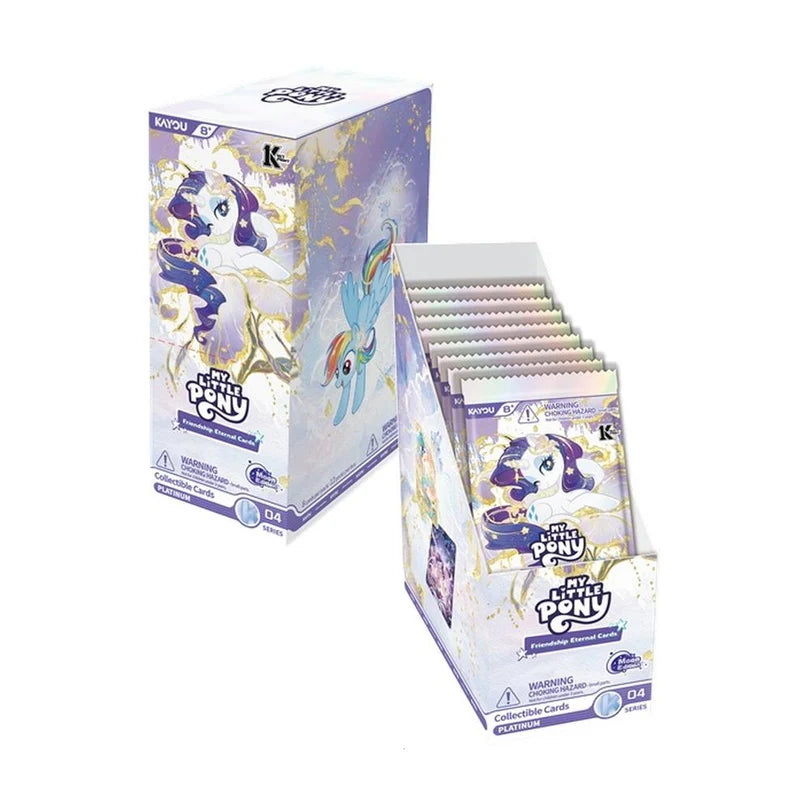 My Little Pony TCG| Friendship Eternal Cards: Moon Edition Series 4 -  Foil Pack Box - VGMX