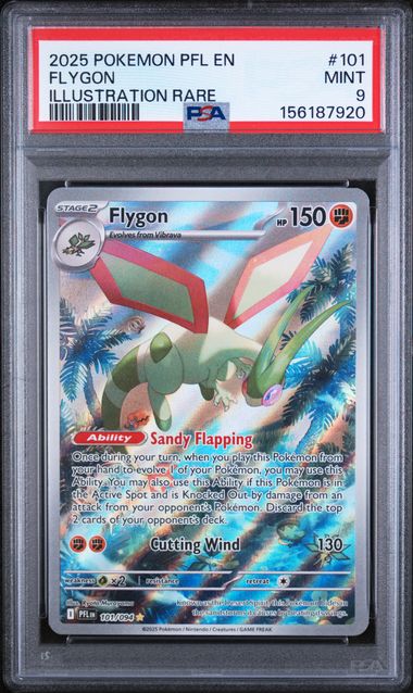 Pokémon: Flygon - 101/094 - Phantasmal Flames - PSA 9 - VGMX