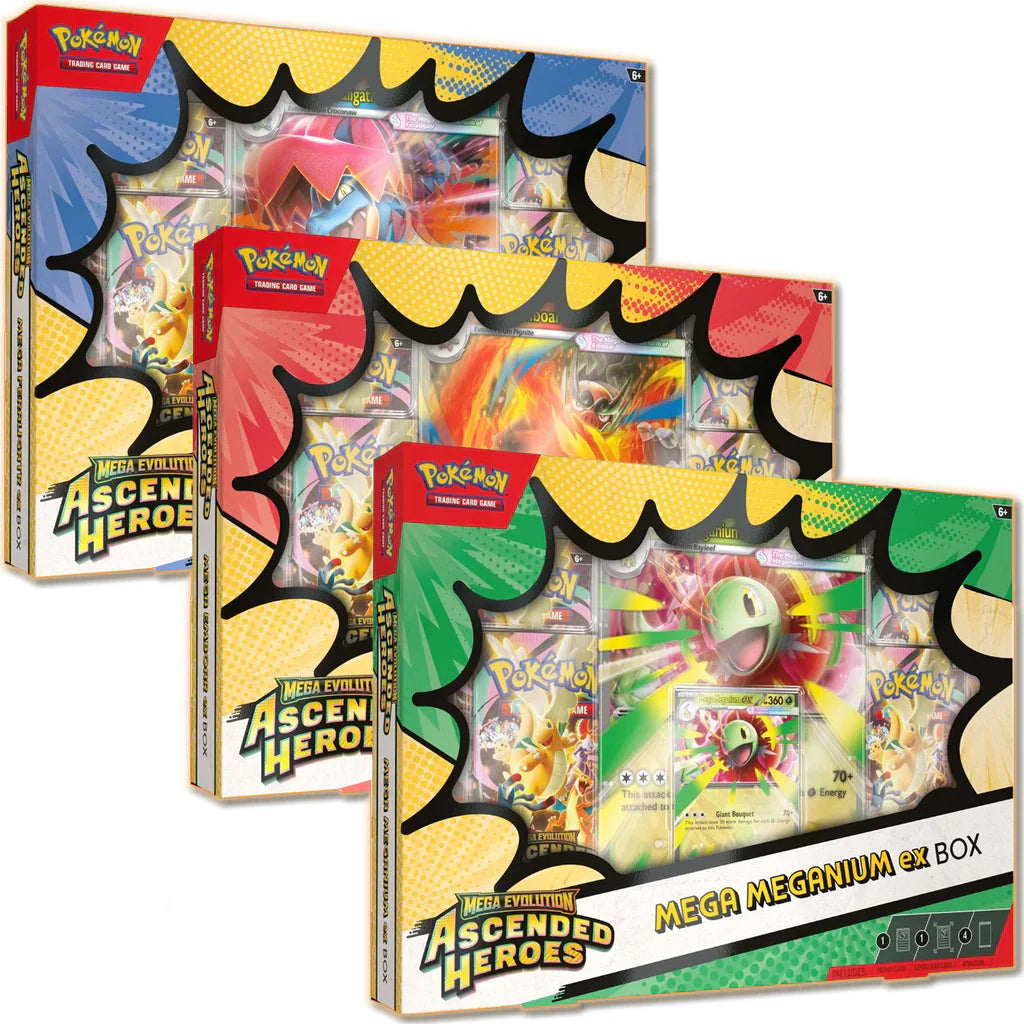 Pokémon: Ascended Heroes -Mega ex Box (Limit One Per Customer) - VGMX